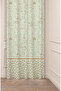 Coffeee Coffee Bean Bohemian Patterned Special Design Digital Printed (Single Wing) Modern Stylish Background Curtain