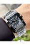 Premium Men's Wristwatch 3 Atm Waterproof Stainless Steel Band - 4