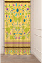Bohemian Flower Leaf Antique Patterned Special Design Digital Printed (Single Wing) Modern Stylish Style Background Curtain