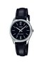 Case Metalic Cord Black Color Women's Wristwatch
