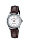 Case Metalic Cord Brown Color Women's Wristwatch