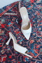 Sophistica Women's Pointed-Toe Strap Detail Heeled Slipper Sandals - 7