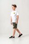 Ust Top and Back Printed Boy Shorts - T-Shirt Set - 4