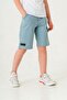 Cargo Pocket Pocket Cover Lieve in Yourself Printed Boy Shorts - 8