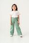 Double Pocket Pocket Printed Girls' Sweatpants