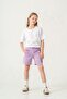 Jaime Le Bullet Embroidered Girl's Shorts - 2