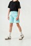 Cargo Pocket Pocket Cover Embroidered Girl's Shorts - 7