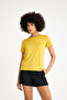 Vector Women's Sports T-Shirt Mustard - 2