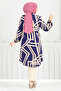 Shirt Collar Viscose Tunic 2354Bgs895-M Laci&Vizyon - 5