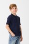 Boy's T-Shirt - Knitted Polo Collar Children's T-Shirt - Children's T-Shirt