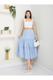 Lace Detailled Summer Ephil Skirt # 5013