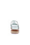 017-23y Women's Striped Velcro Sandals - 4