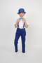 Boy's Suit Suspender Bow Tie Shirt Pantalon Yellow Cobalt Blue Turquoise Red - 7