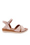 Women's Cross Strap Ankle Sandals Nude 21633102