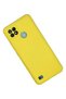 Realme C21 Case Nano Inside Velvet Silicone - Yellow 1491135709 - 2