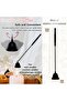 مجموعة إكسسوارات الشموع 6 في 1 باللون الأسود - 5