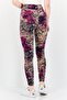 Women Sportswear Fit Pull On Training Leggings, Multicolor - 3