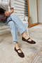 Kleber Women's Brown Real Suede Shoes - 2