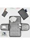 Elelelife Flora 2 4in1 Mother Baby Care Bag Gray - 5