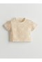 Lcw Kids Crew Neck Embroidered Girls' T-Shirt (S5)