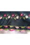 Handmade Embroidery Embroidered Needle Embroidered Prayer Cover Dowry Holder Mevlit Hijab Crepe Fabric 145X75 cm - 2