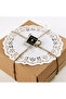 100 Pieces Paper Lace Coaster Tea Cup Bottom Presentation Paper I 9 Cm/ - 4