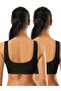 Chest Gathering Thick Straps Without Pad Bra Corset Sports Bra Bustier Half Tank Top - 5