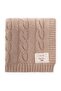 Hair Knitted Knitwear Blanket 80X100 cm (+/-5 cm) Beige - 2