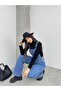 Kn Gardener Front Pocket Straps Wide Leg Women's Denim Jumpsuit - 5