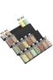 Black Acrylic 4-Tier Spice Drawer Organizer Tray for Kitchen Cabinets (1 Pack)