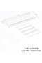 11" Clear Acrylic Spice Drawer Organizer, 4-Tier Seasoning Rack Tray for Kitchen Cabinet - 2
