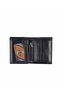Leather Black Men's Wallet 628 -12 - 2