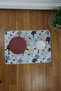 Cat Dog Feeding Food and Water Mat with Pet Figure Easy to Clean Absorbent Mat 50*70 cm - 3