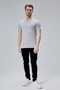 Safe 1St Quality 100% Combed Cotton Men's T-Shirt Classic Fit 0 Neck Short Sleeve T-Shirt - 4