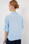 Women's Short Sleeve Shirt 20312 - Blue - 6