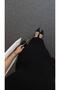 Madonna Collar Double Color Dress - 5