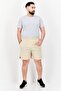 Men Sportswear Fit 7 Inseam Training Shorts, Beige - 2