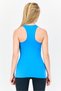 Women Sportswear Fit Sleeveless Training Tank Top, Blue - 2