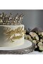 BIRTHDAY QUEEN GOLD acrylic cake topper, cake topper, birthday acrylic, cake topper text - 2