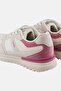 Women Brand Logo Lace Up Casual Shoes, Light Beige - 4