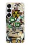 Galaxy S25 Plus Compatible Breaking Bad Collage Transparent Silicone Case