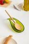 Acrylic Green Countertop Dirty Spoon Holder & Ladle Mat - 2