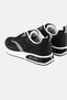 Women Lace Up Outdoor Shoes, Black - 2
