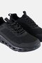 Men Lace Up Outdoor Shoes, Black - 2