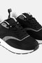 Women Lace Up Outdoor Shoes, Black - 3