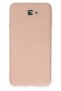 Galaxy J7 Prime Compatible Case Nano Inside Velvet Silicone - Powder Zngzr