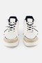 Men Brand Logo Lace Up Outdoor Shoes, Off-White - 3