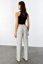 Yumoş Loose Knitted Women's Trousers Kinted-Pants - 5