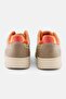 Women Low Cut Lace Up Casual Shoes, Beige - 3