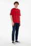 Men's Comfort Fit Crew Neck Red T-Shirt 50305990 -Vr030 - 5